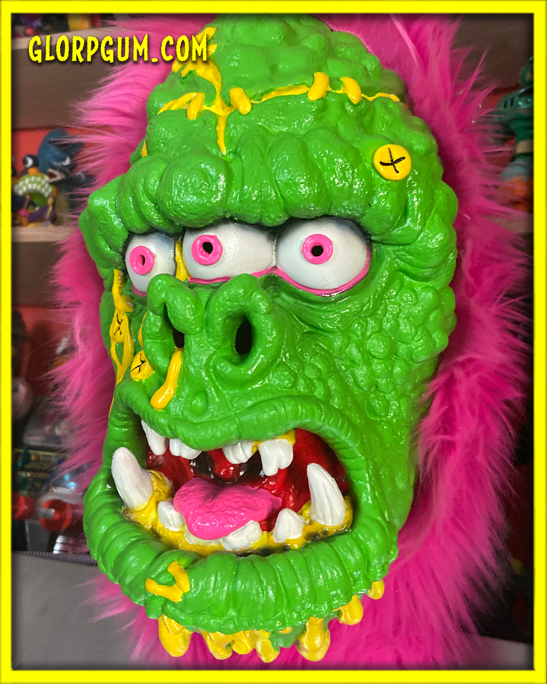 GLORP ACID APE MASK!