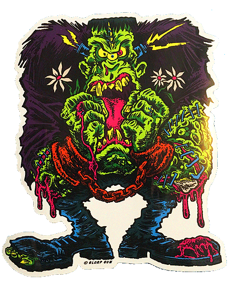 Furious Frank Sticker!