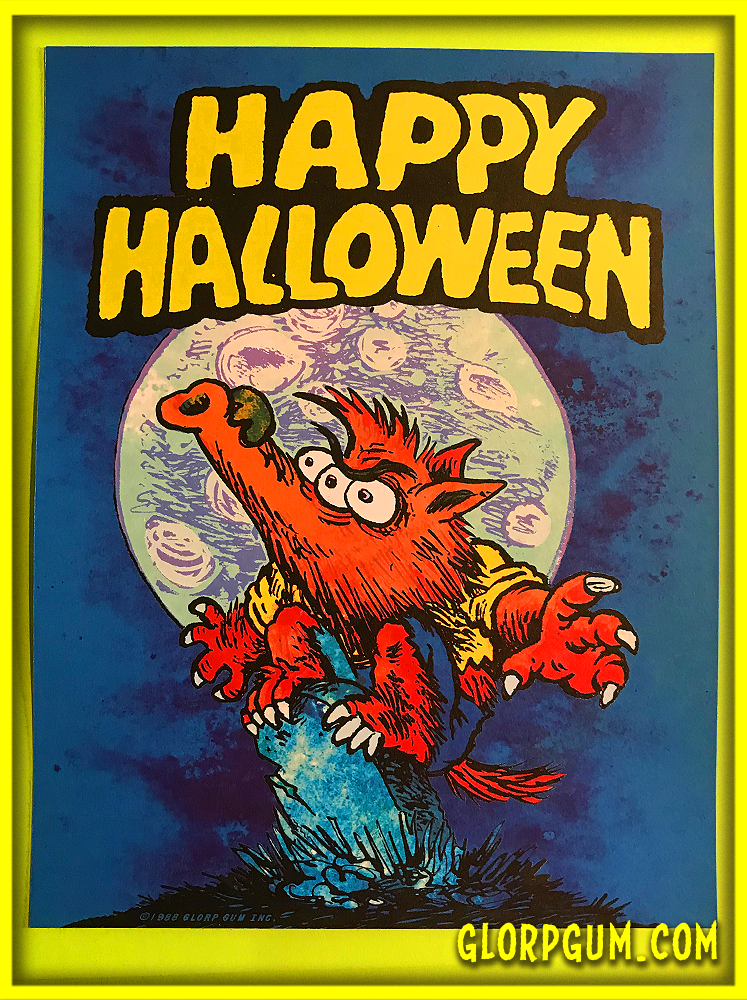 DOUBLE TROUBLE: Giant Halloween Sticker Sheet 2 pack!