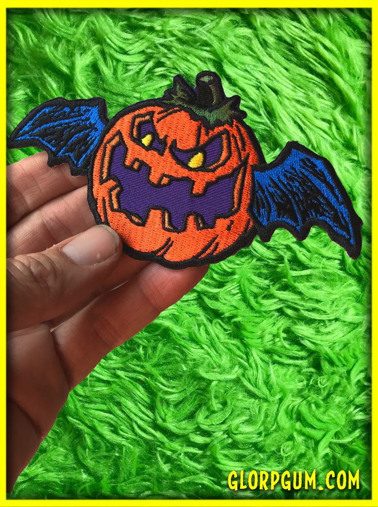 Pumpkin Bat Patch
