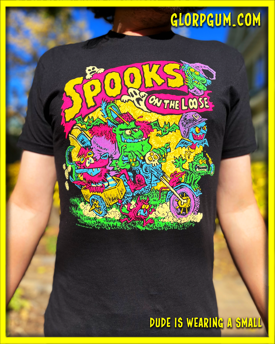 GLORP Fright Bite! (with FREE Spooks On The Loose T-Shirt)