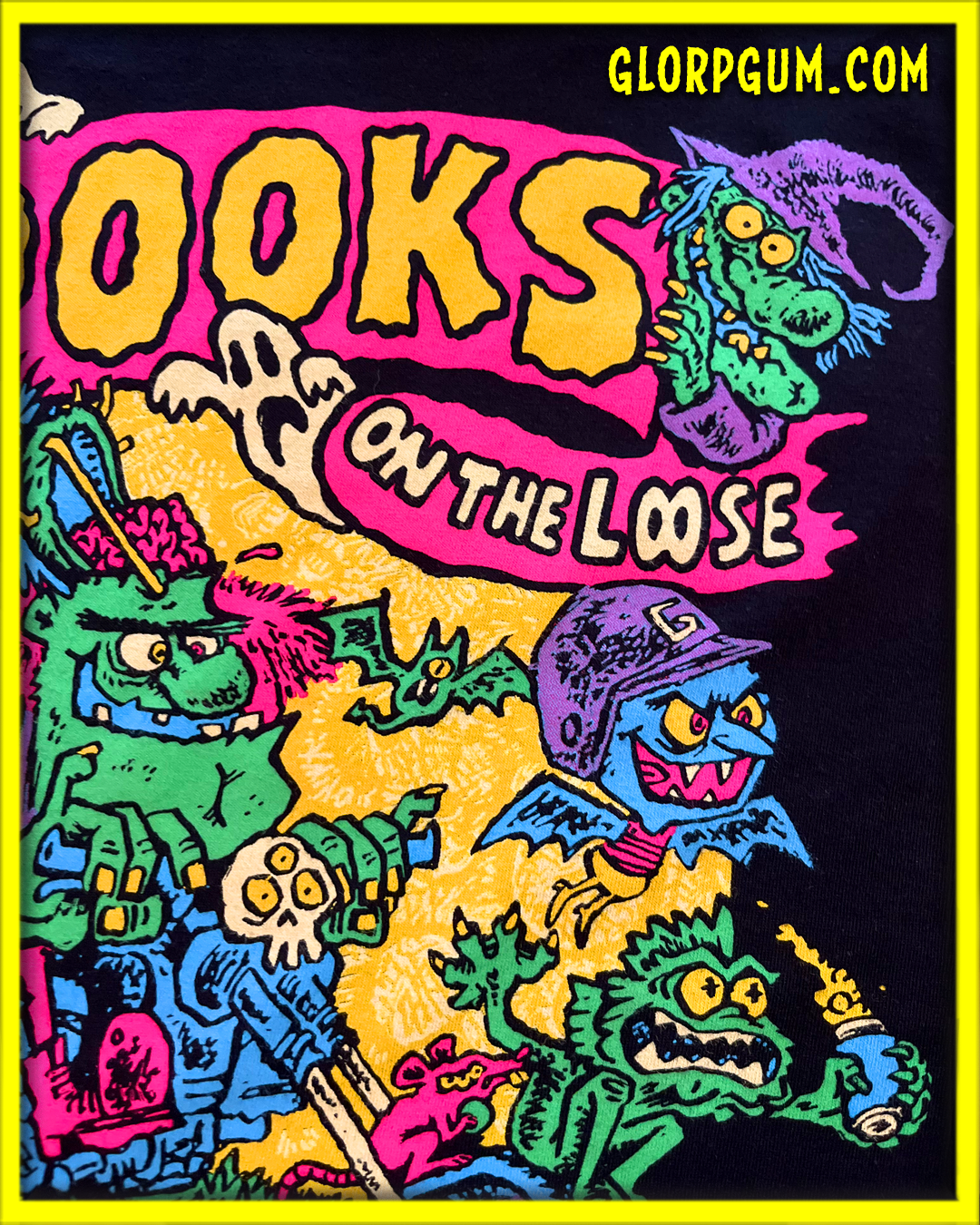 GLORP Fright Bite! (with FREE Spooks On The Loose T-Shirt)