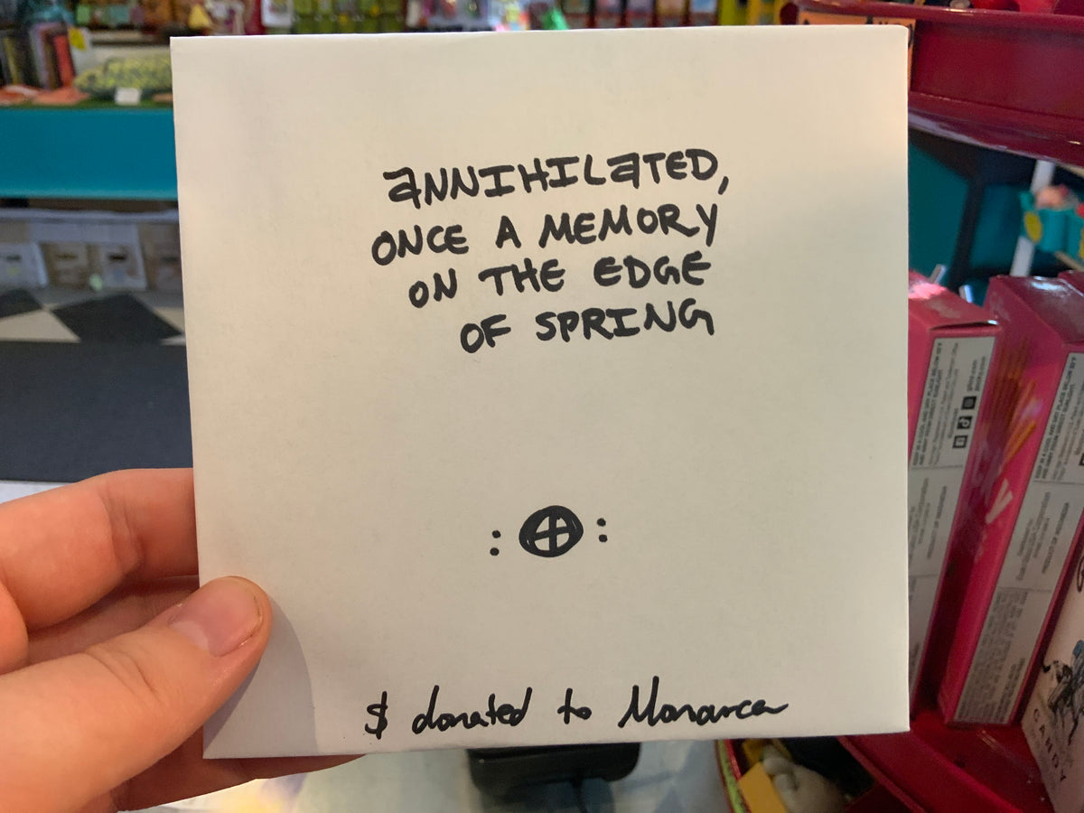 ONF CD annihilated, once a memory on the edge of spring (PROCEEDS GO TO MONARCA)