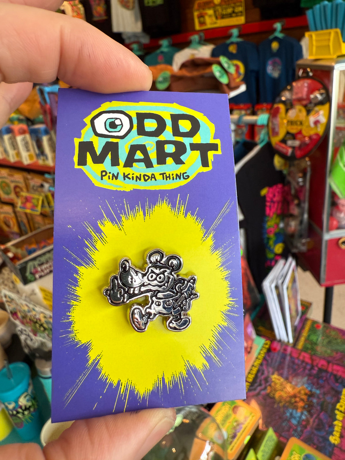 Reuben Rat Pin