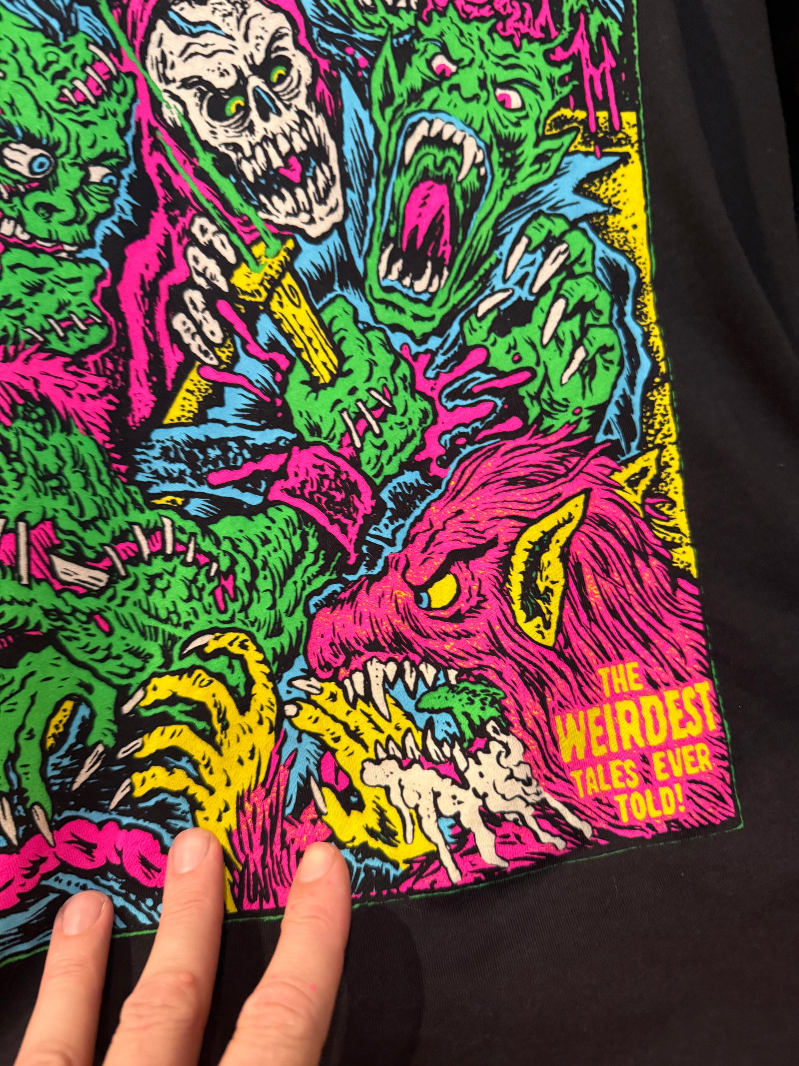Fright Bite Black! (with Monster TERROR! T-Shirt!)