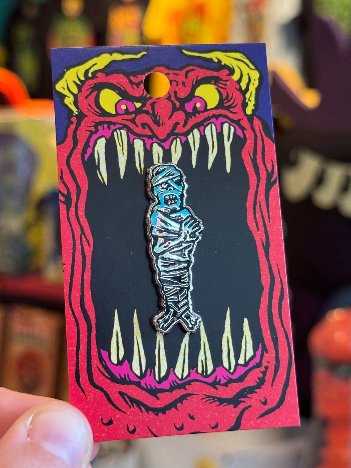 Monstrous Mummy Pin