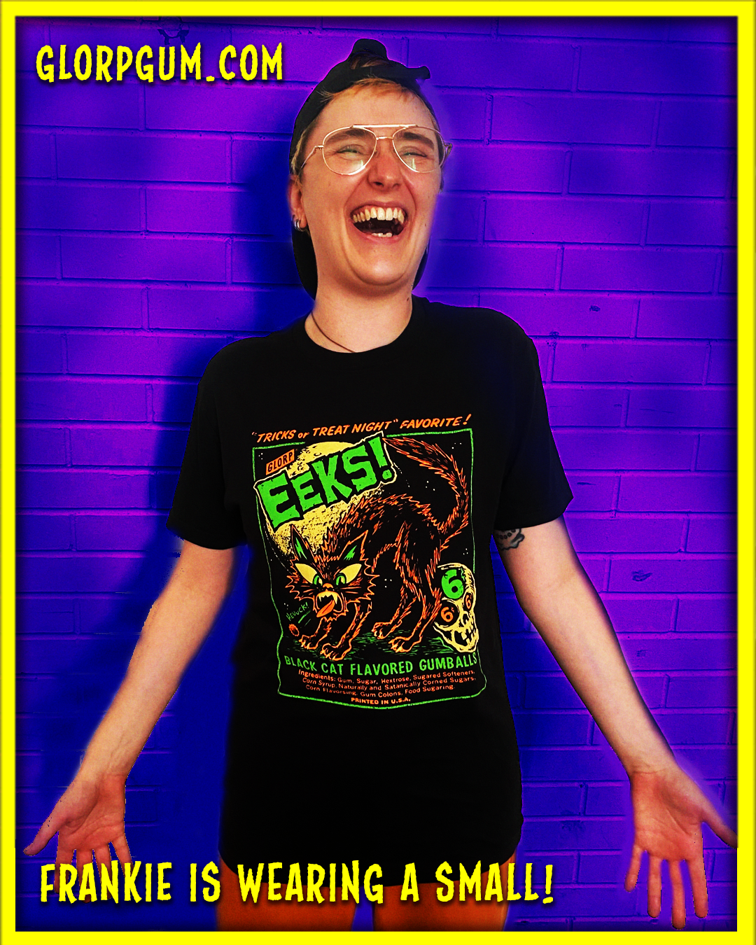 Fright Bite Black! (with FREE EEKS! T-Shirt!)
