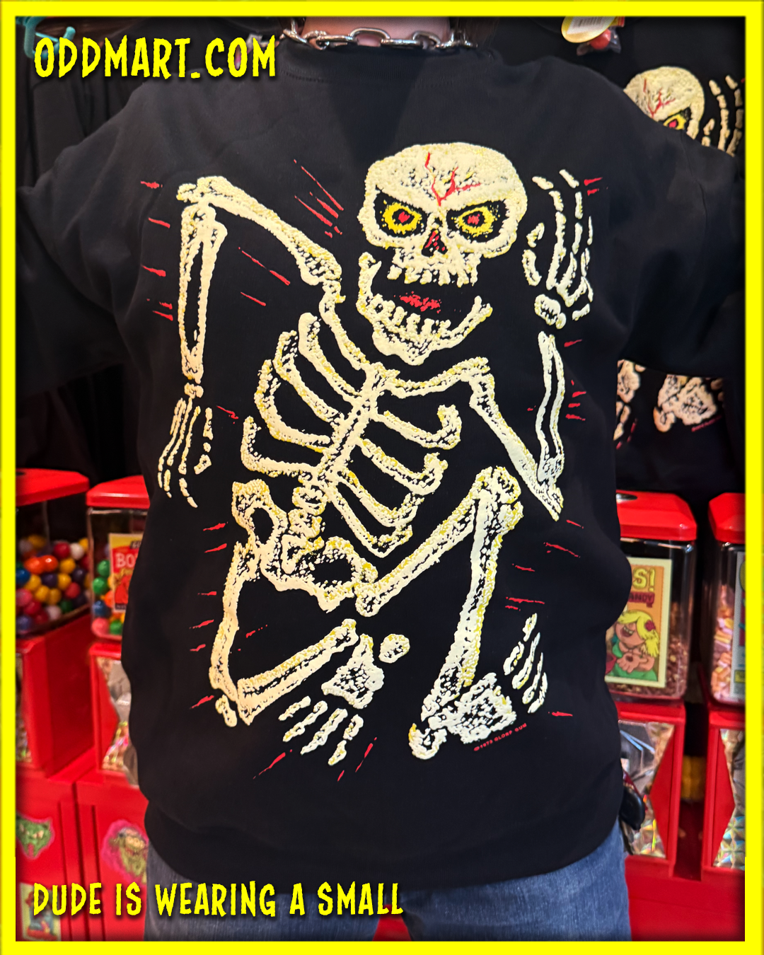 Odd Mart Skeledude Sweatshirt!