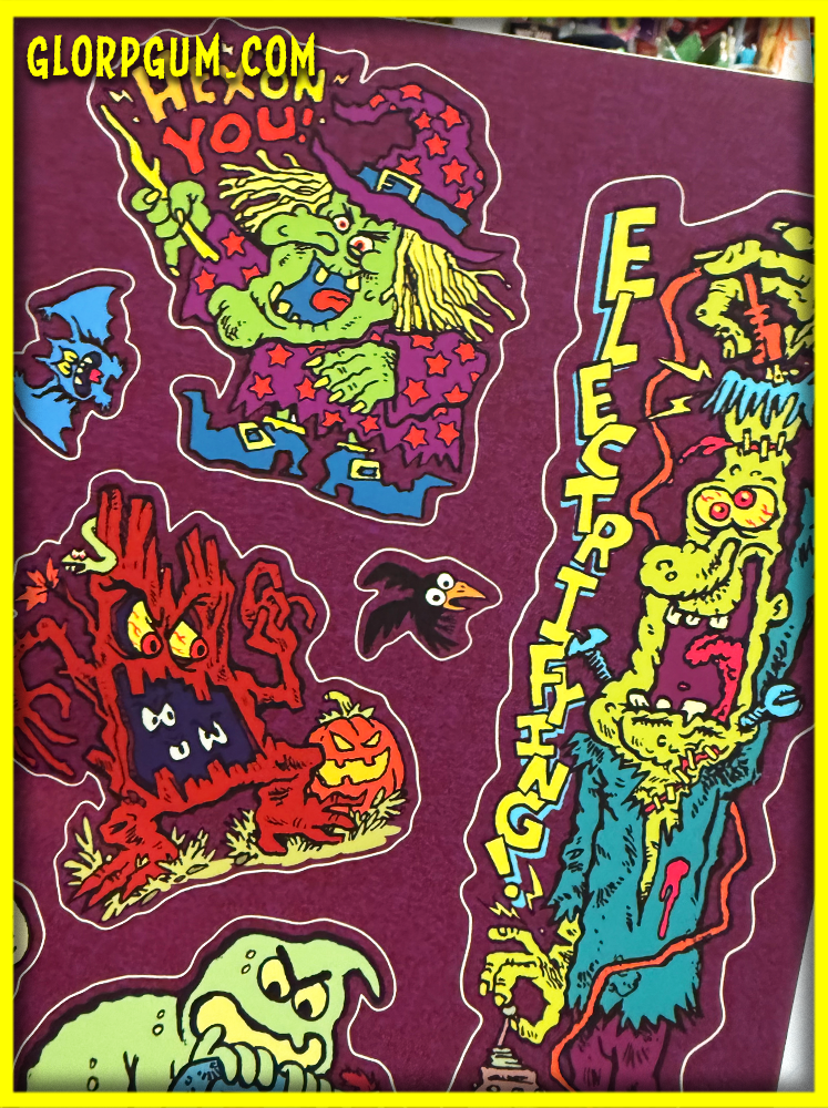 Odd Mart Halloween Sticker sheet!