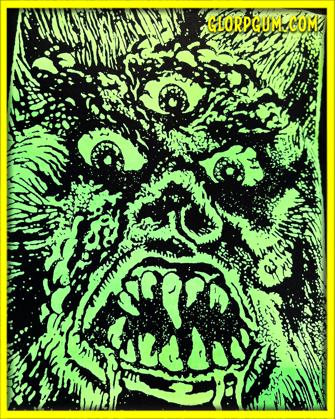 GLORP Fright Bite! (with FREE 3-Eyed WereGLORP T-Shirt)
