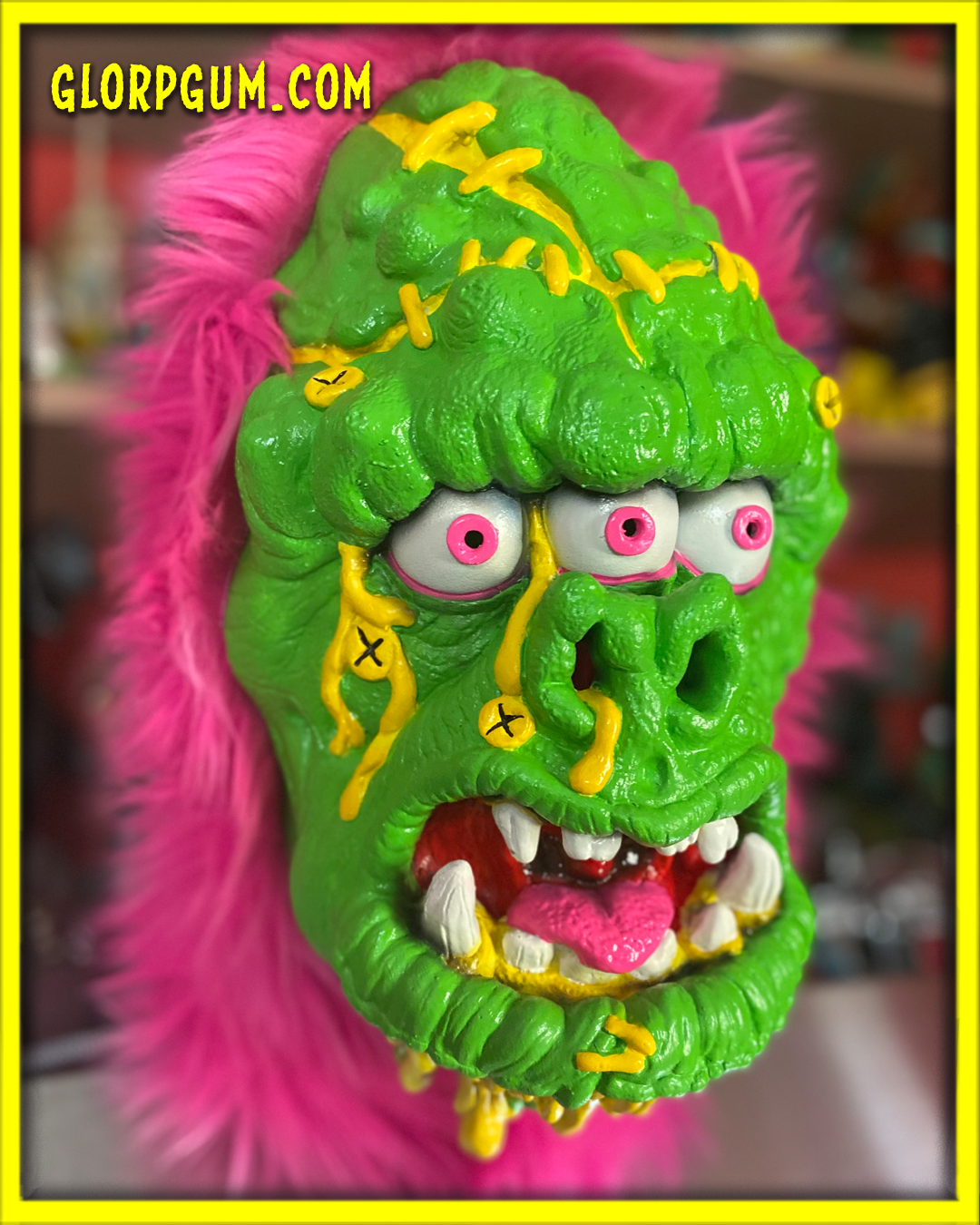 GLORP ACID APE MASK!