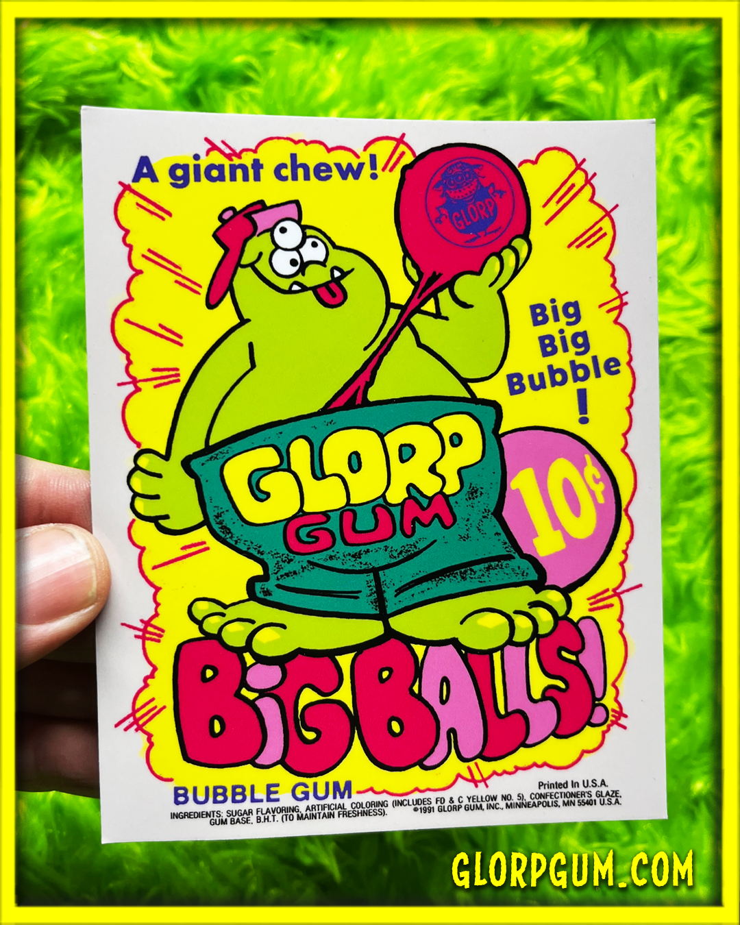 10 Years of GLORP Sticker Pack