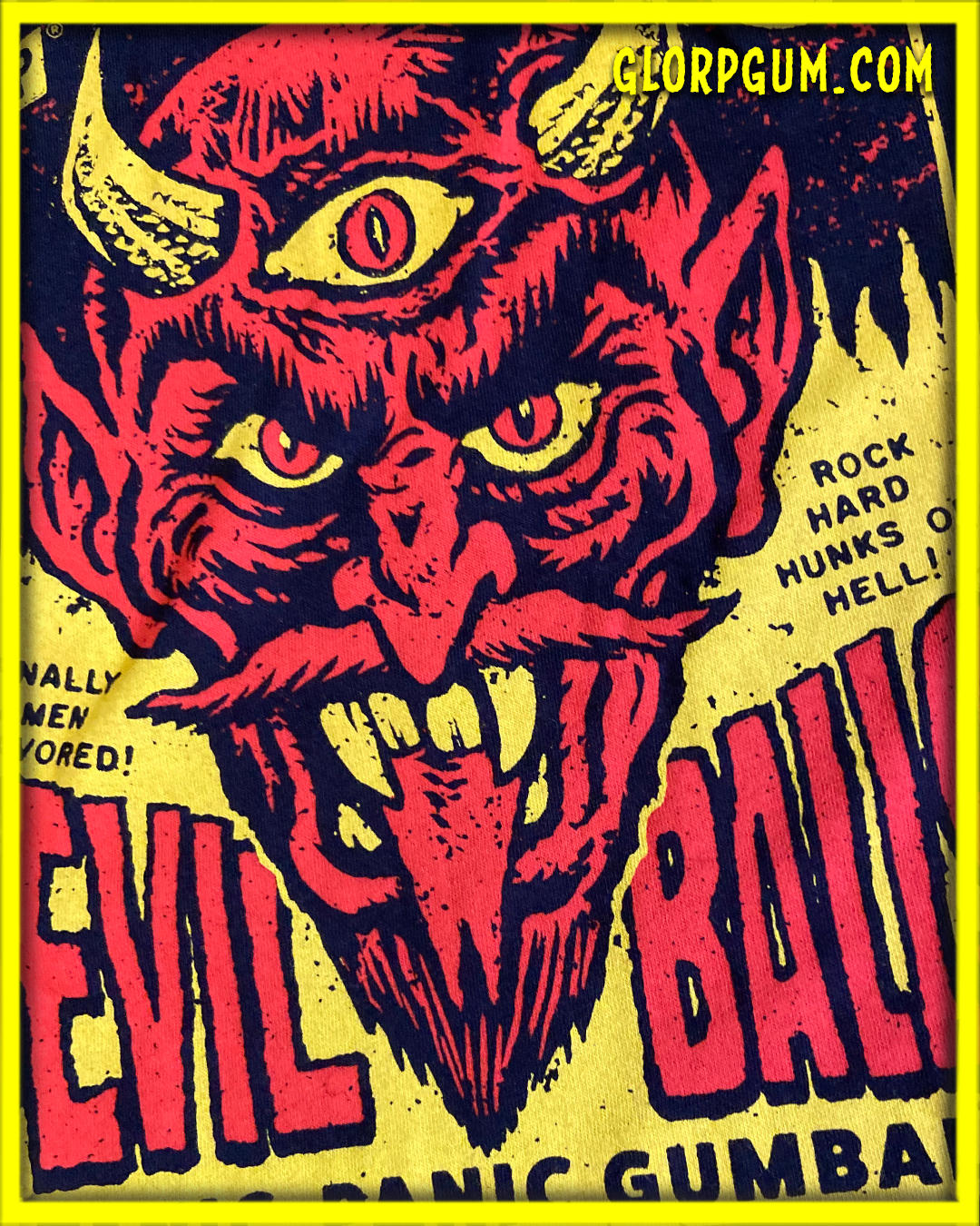 GLORP Fright Bite! (with FREE Devil Balls T-Shirt)