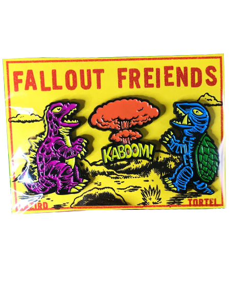 Fallout Freiends 3 pin set