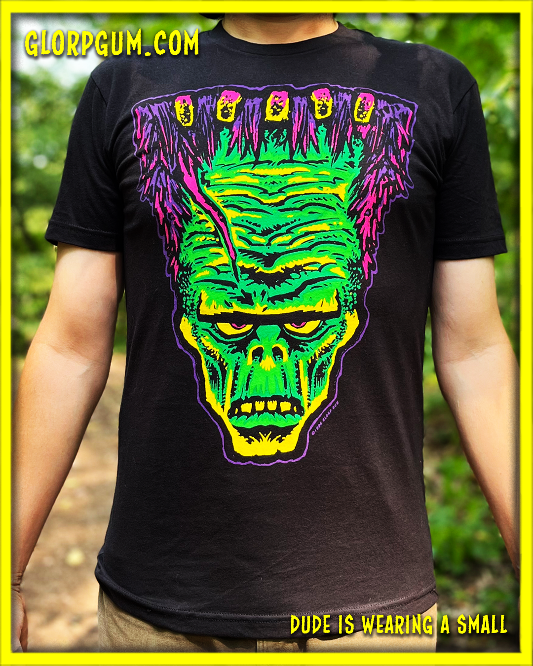GLORP Fright Bite! (with FREE Flat Top Frank T-Shirt)