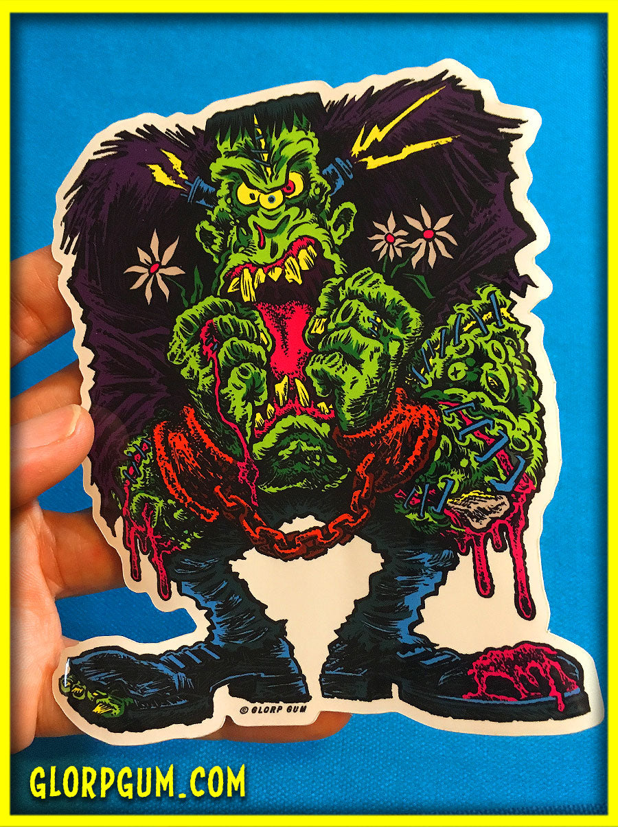 Furious Frank Sticker!
