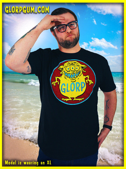 GLORP HEP GUM (with FREE Glorp Fink T-shirt! BLUE!)