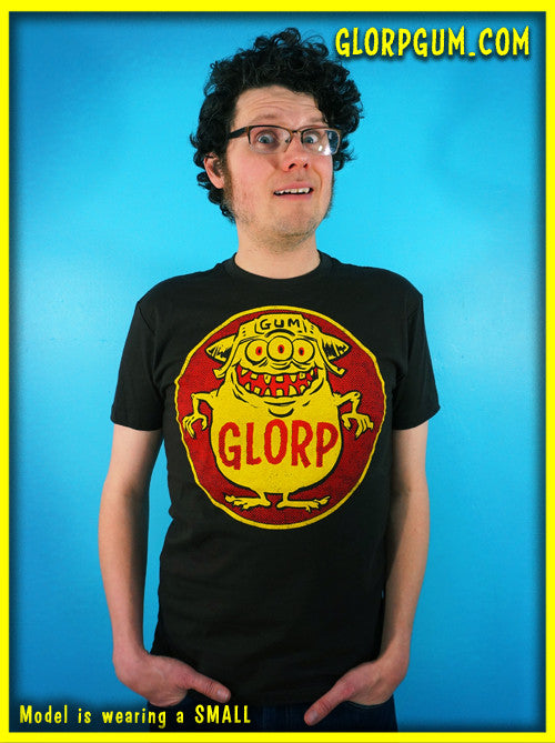 GLORP HEP GUM (with FREE Glorp Fink T-shirt in Brown!)