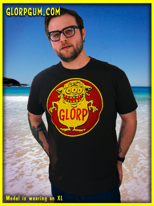 GLORP HEP GUM (with FREE Glorp Fink T-shirt in Brown!)