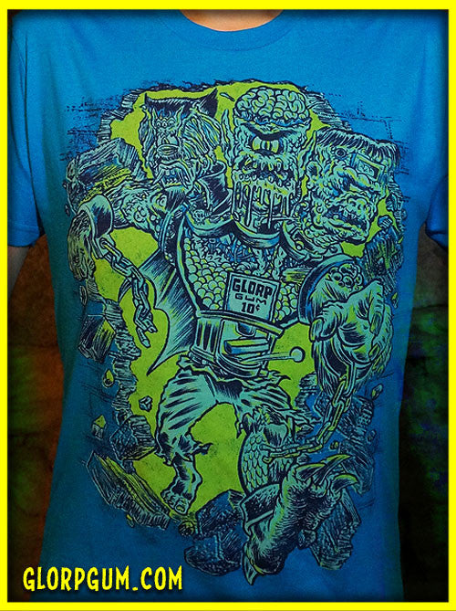 GLORP Triple Trouble Chew! (with FREE Glorpball Monster T-Shirt!)