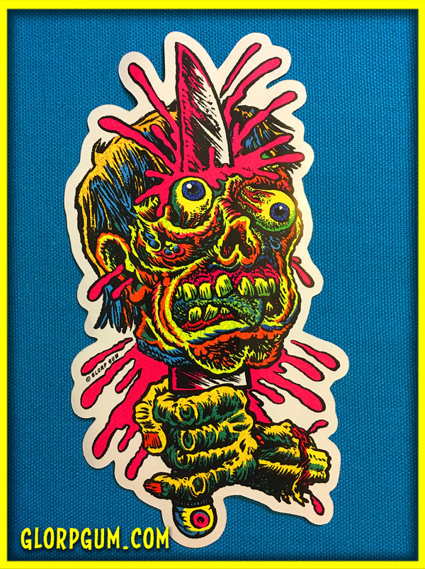 Knife Head Sticker!