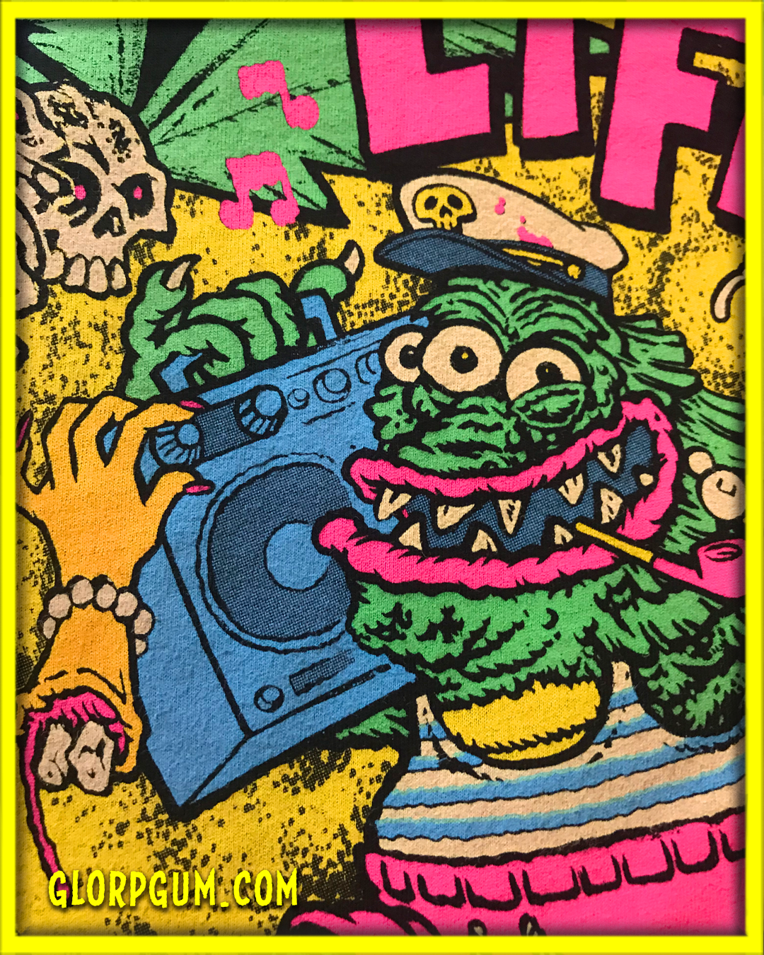 GLORP Fright Bite! (with FREE Life's a Creach T-Shirt)