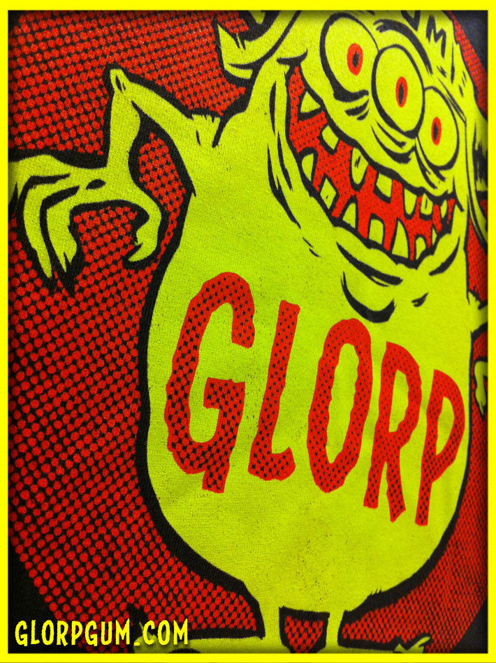 GLORP HEP GUM (with FREE Glorp Fink T-shirt in Brown!)
