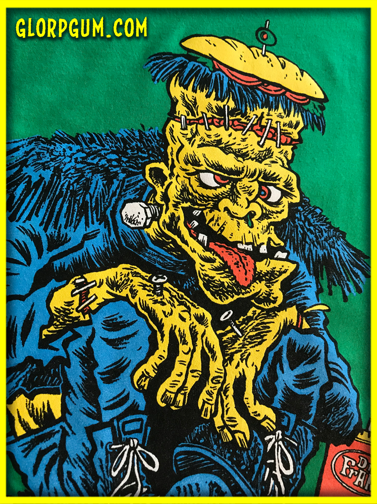 GLORP Fright Bite! (with FREE MONSTER SANDWICH T-Shirt)