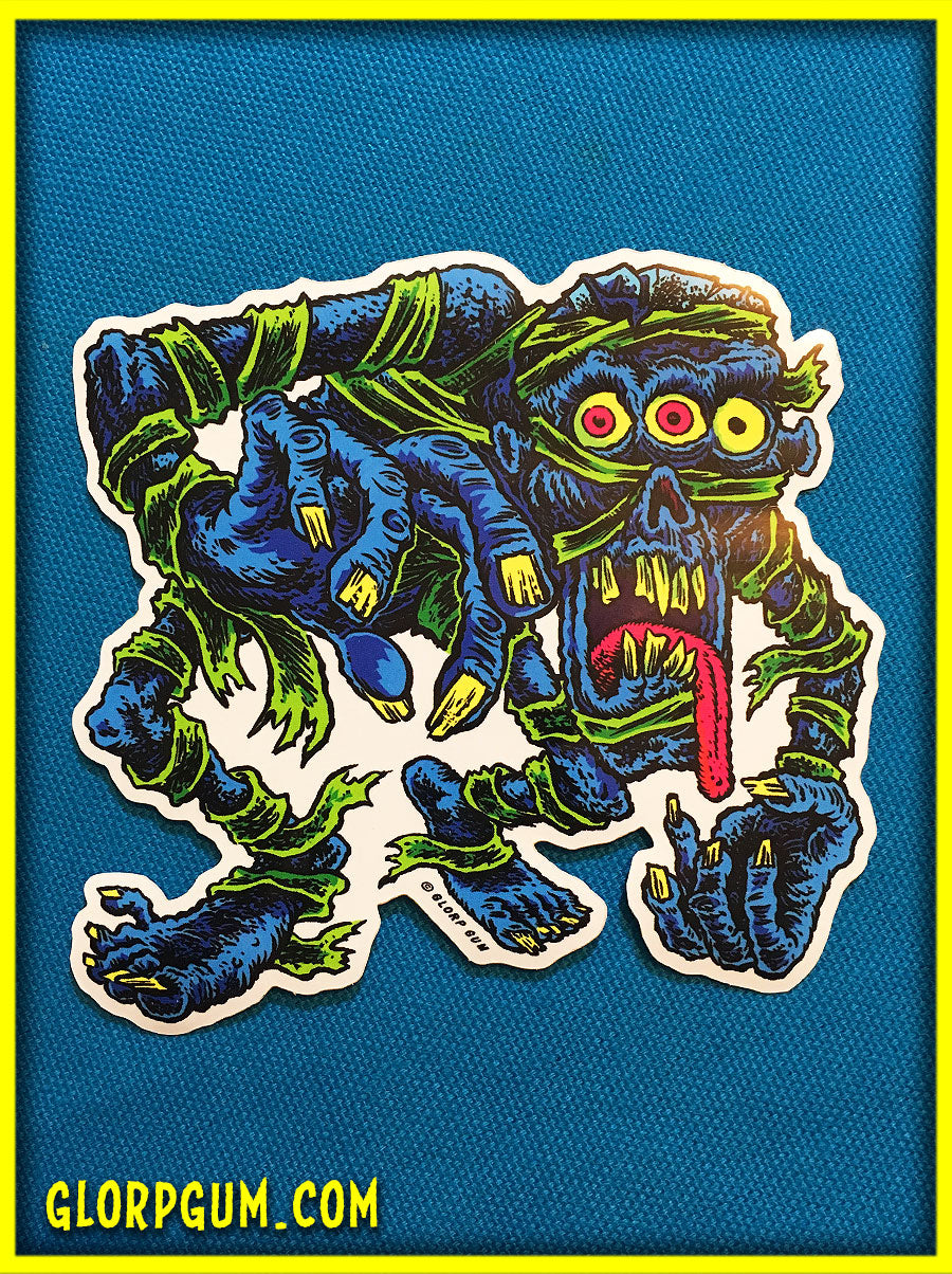 Maniac Mummy Sticker!