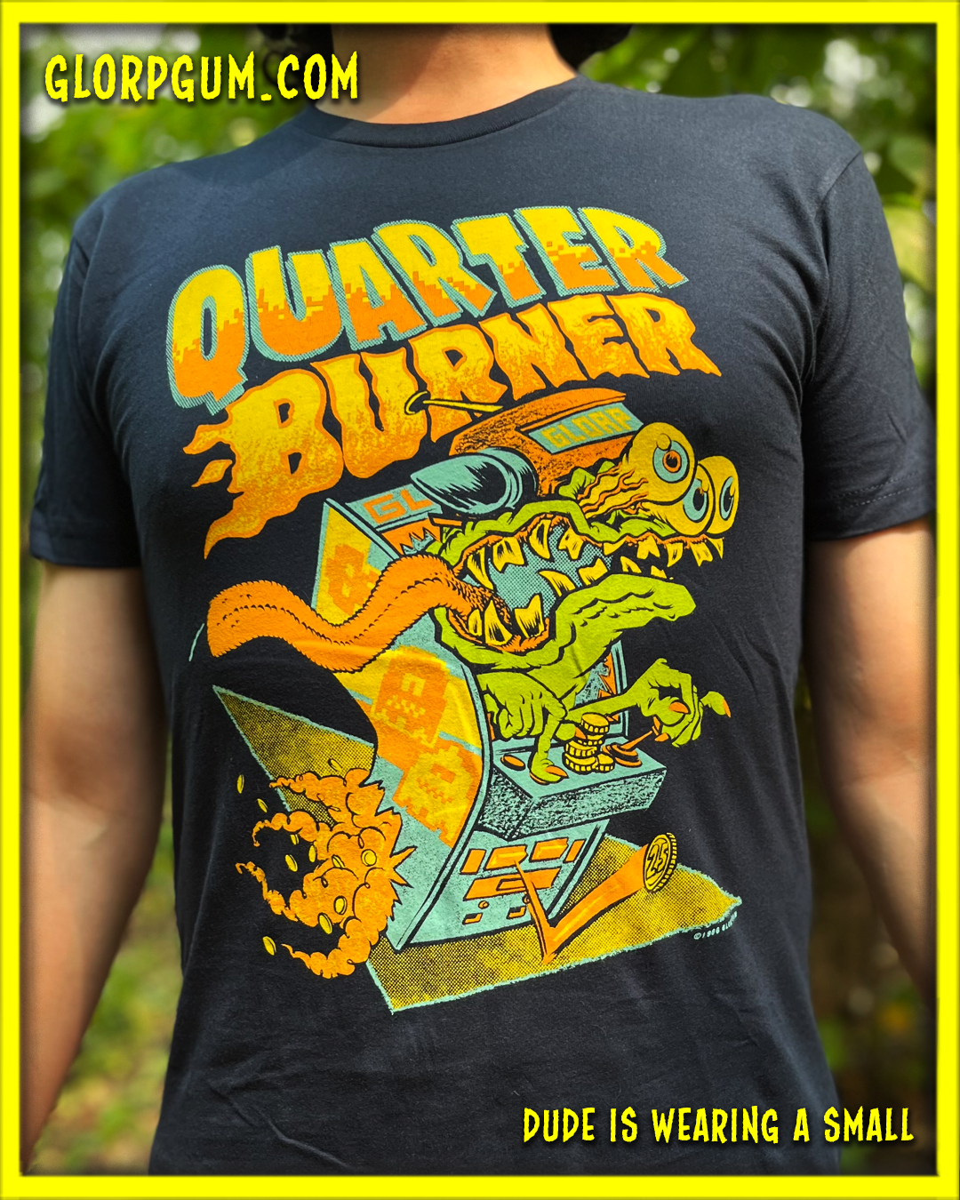 GLORP Arcade Blaster! (with FREE Quarter Burner T-Shirt)