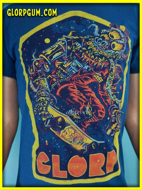 GLORP Arcade Blaster Gum (with FREE Skate Alien T-Shirt!)